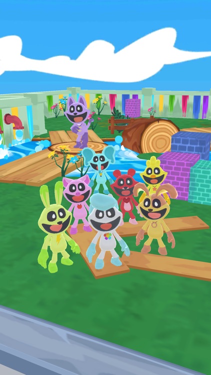 Smiling Critters friends Cat