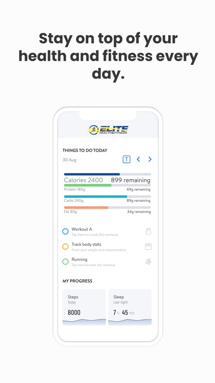 Elite Health and Fitness screenshot-3