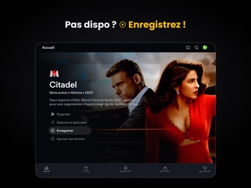 Molotov - TV en direct, replay iPad screenshot 6