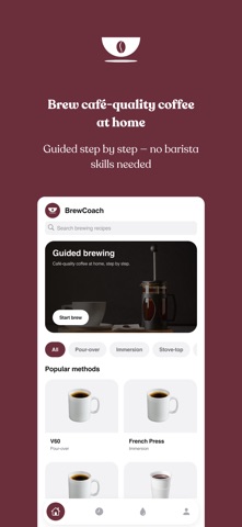BrewCoach: Coffee Brew Timer Screenshot 1 of 6