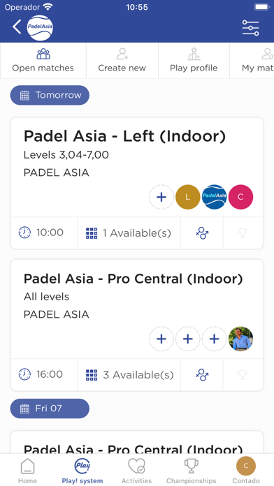 Padel Asia Tour Screenshot