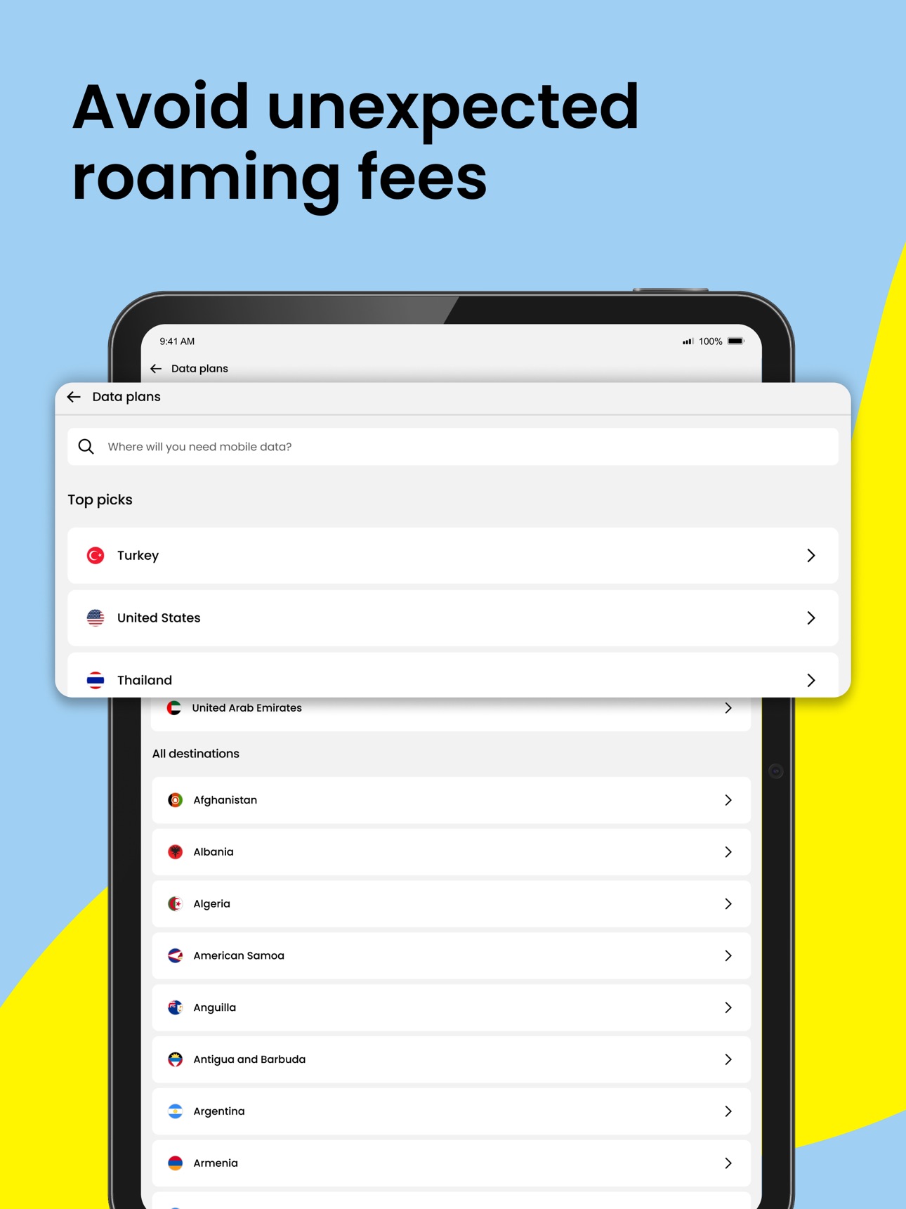 Saily eSIM: Data for travel screenshot 3