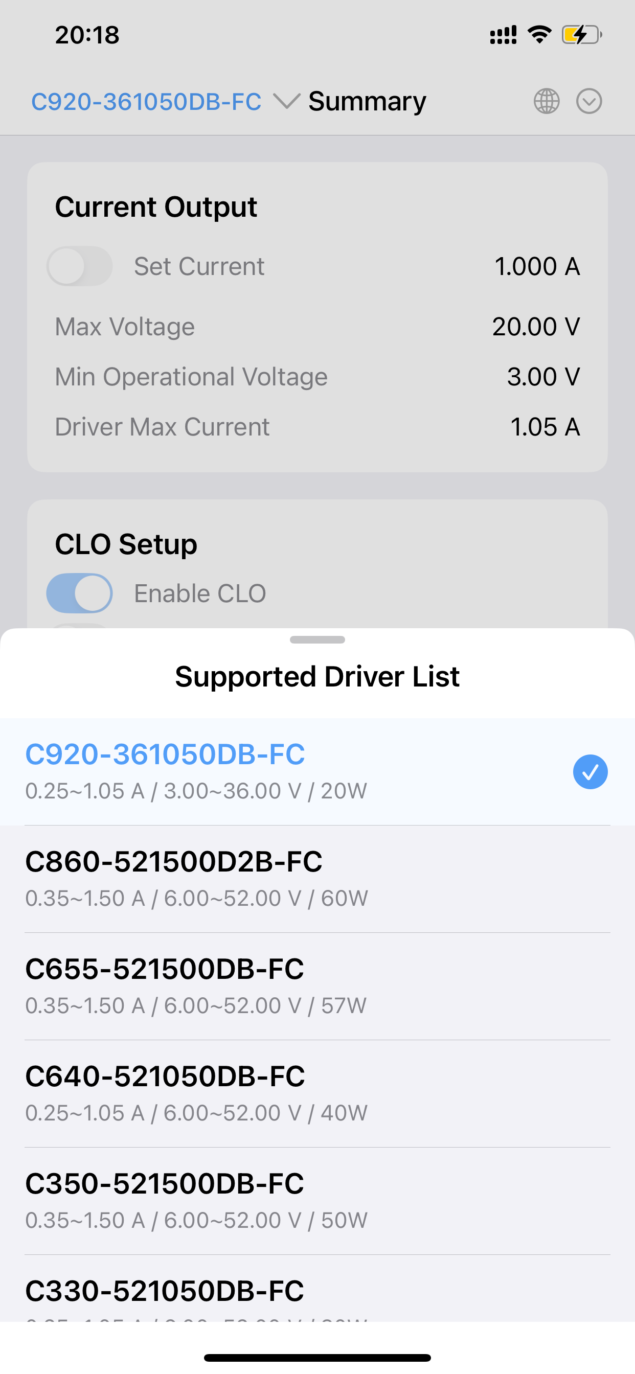 LEDGEAR NFC Configurator Setup screenshot 10