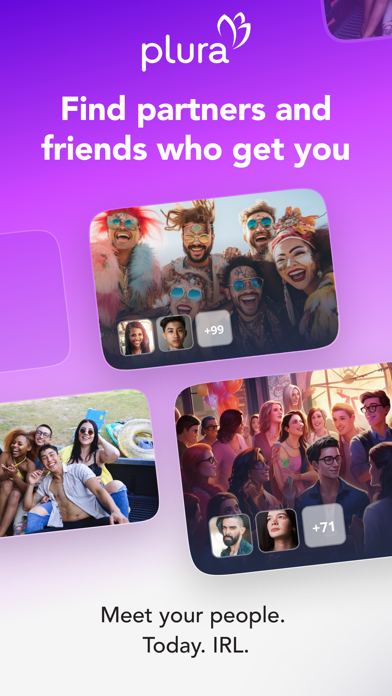 Plura: Meet Partners & Friends Screenshot