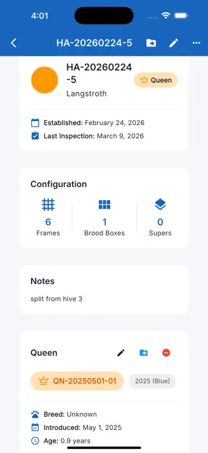 Bee Inspector: Hive Manager screenshot 2