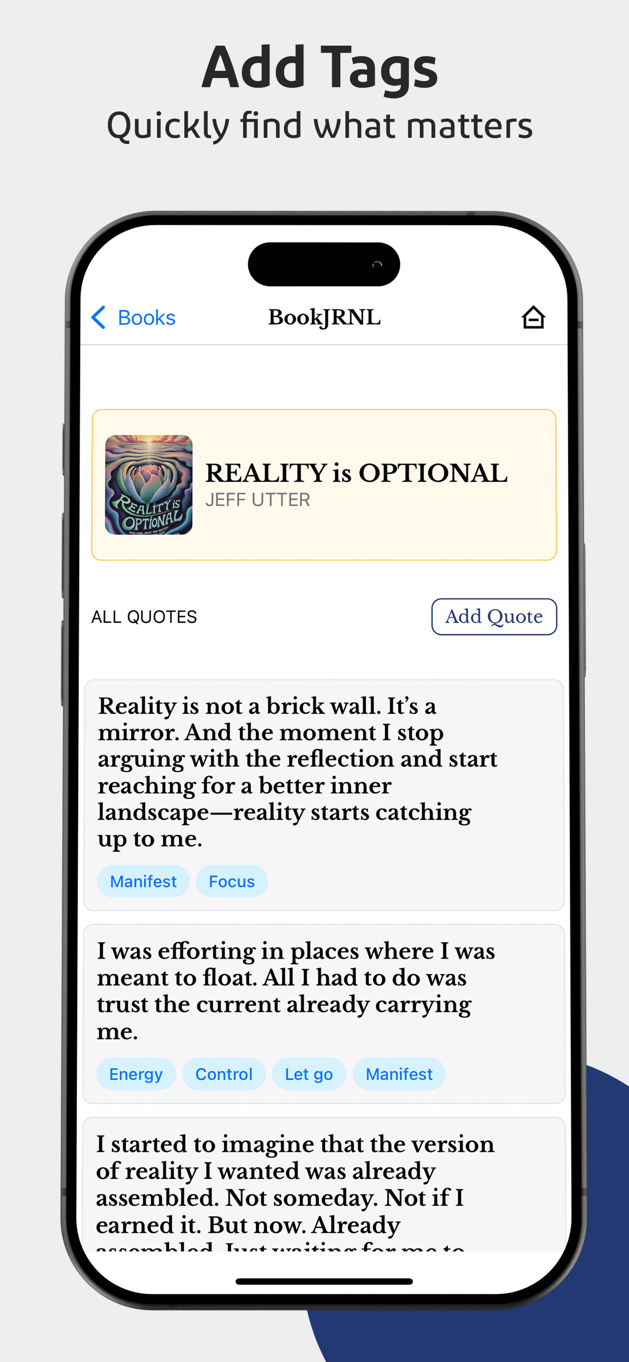 BookJRNL screenshot 8