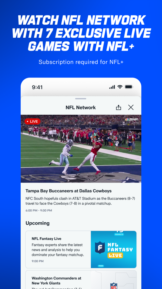 #4. NFL (iOS) By: NFL Enterprises LLC