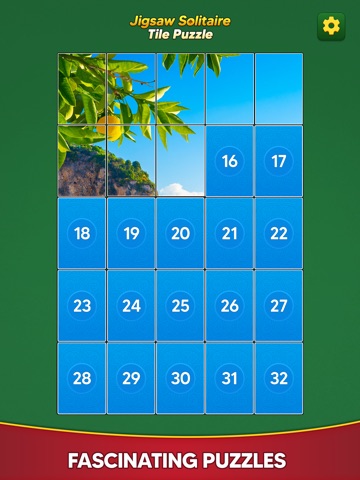 Jigsaw Solitaire: Tile Puzzle iPad screenshot