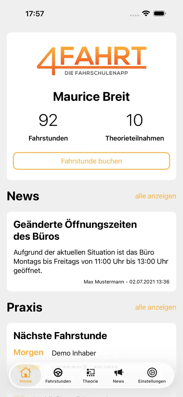 Screenshot #1 pour 4Fahrt