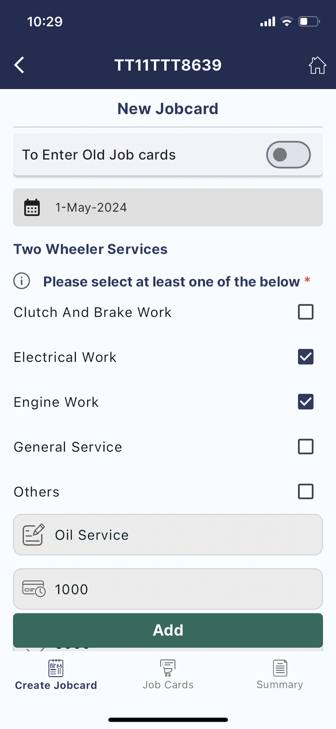 mVaaHna Private Mechanics app