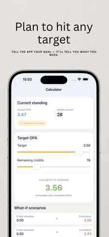 GPA Calculator: Grade Tracker screenshot