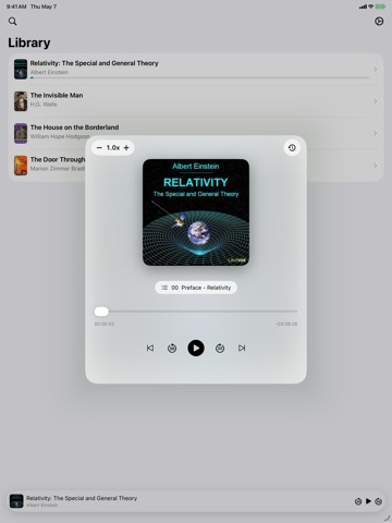 ABS Player iPad screenshot