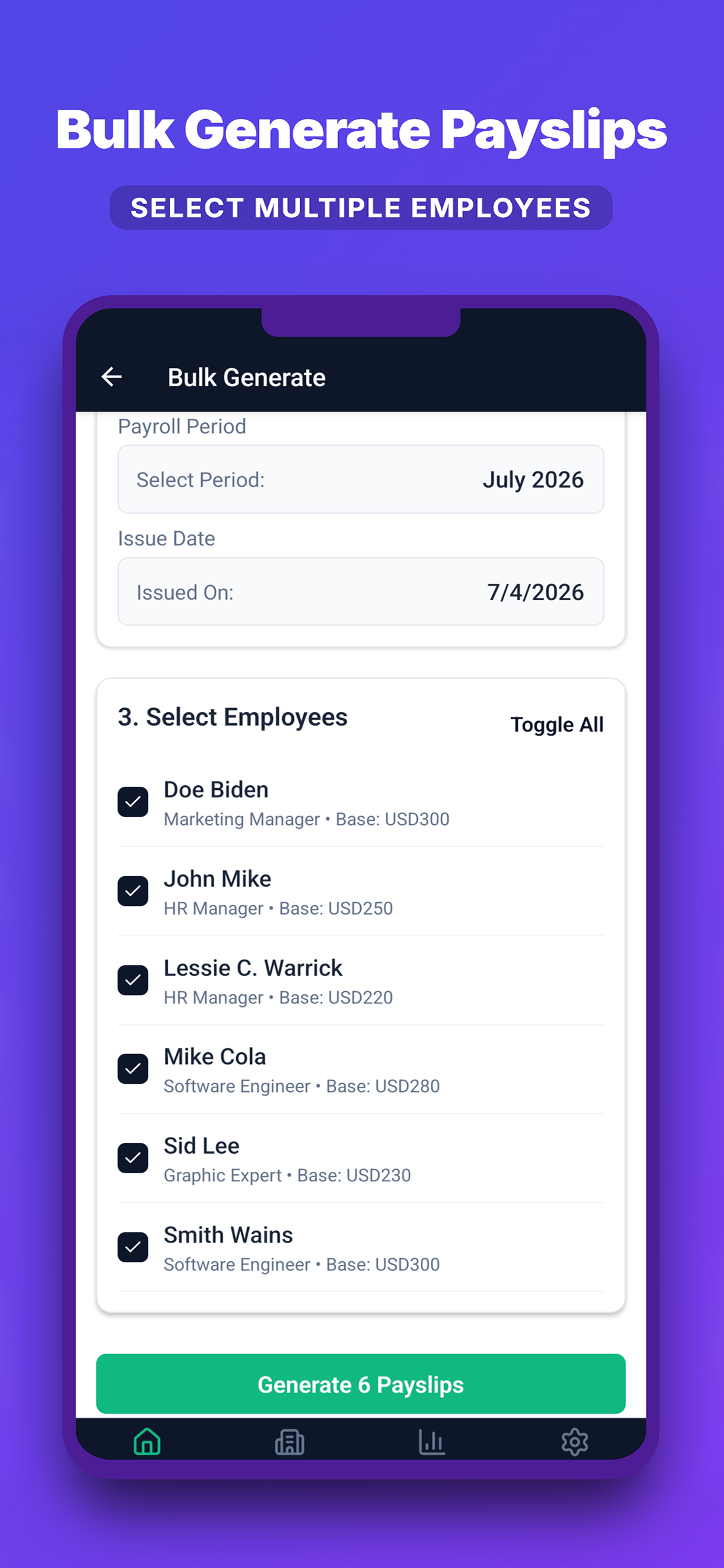 Payslip: Paystub & Salary Slip screenshot 3