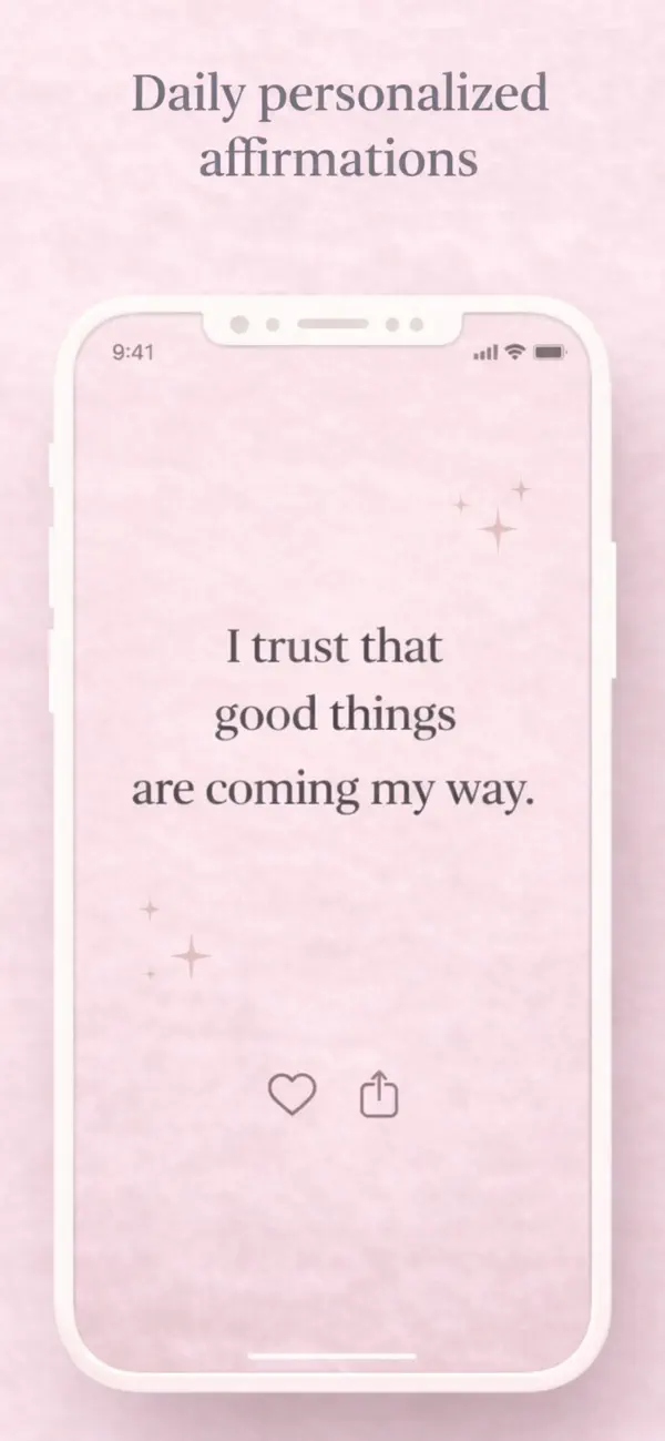 Screenshot #2 pour For Me - Daily Affirmations