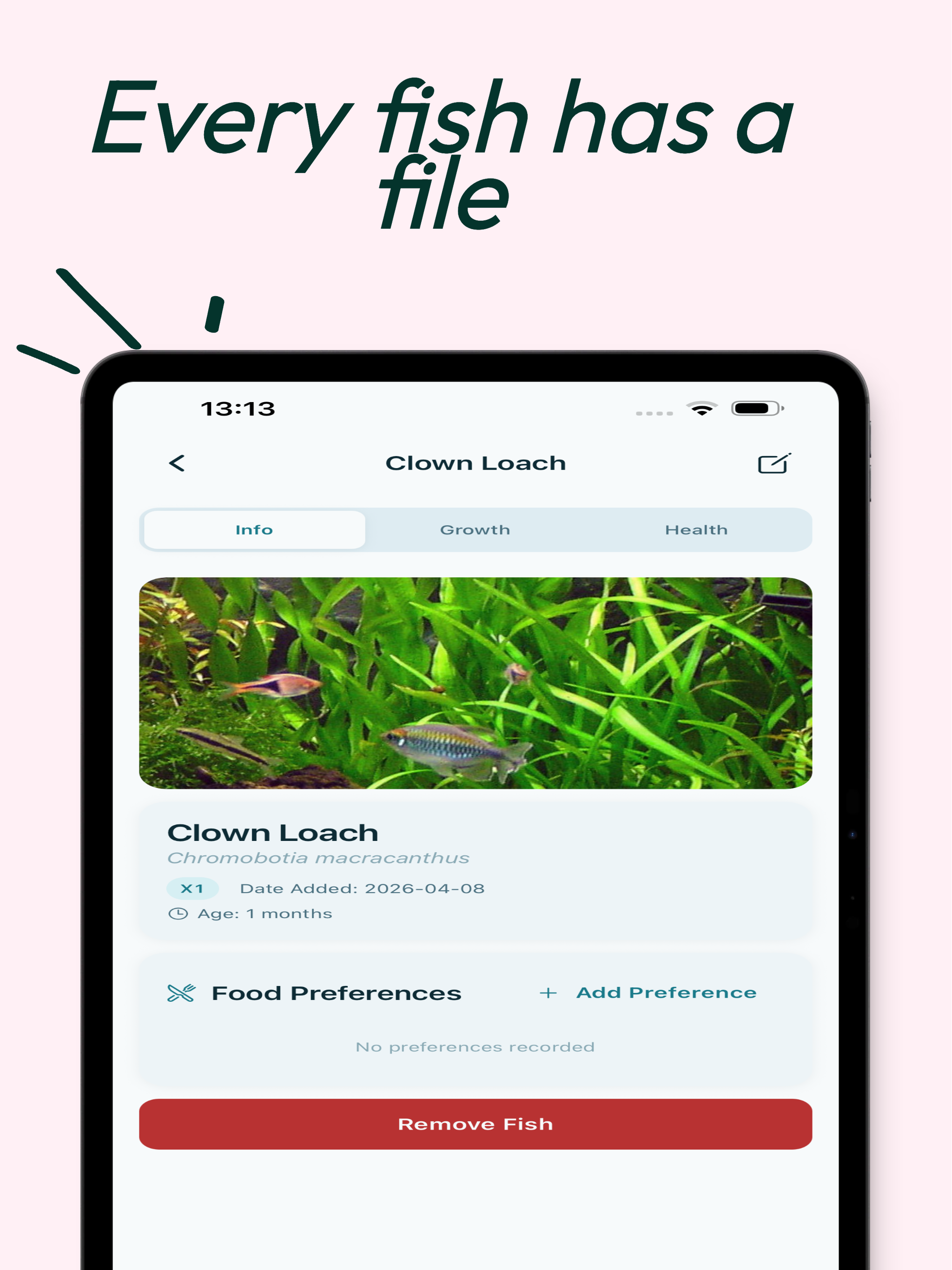 AquaKeeper - Aquarium Tracker