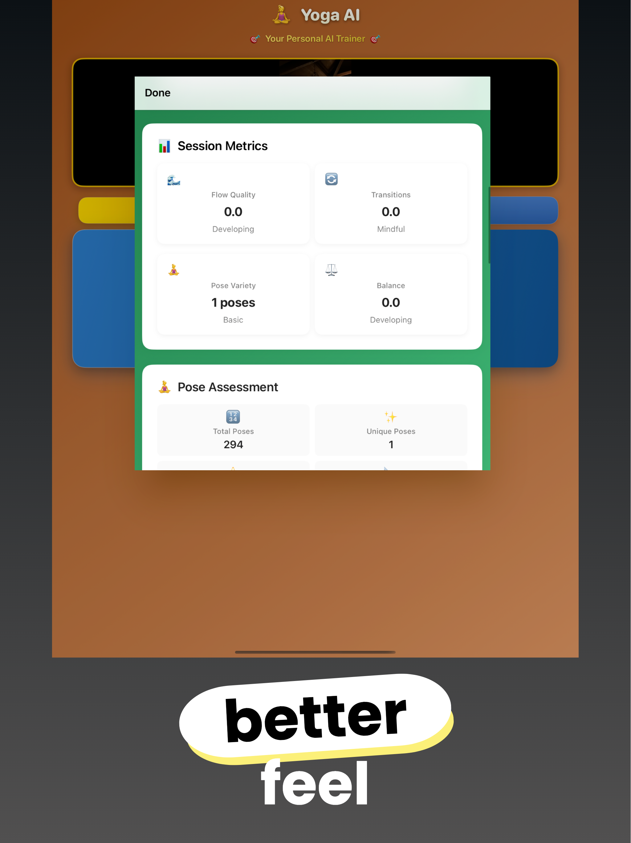 Yoga : AI Personal Trainer