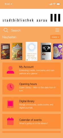 Stadtbibliothek Aarau Screenshot 1 of 6