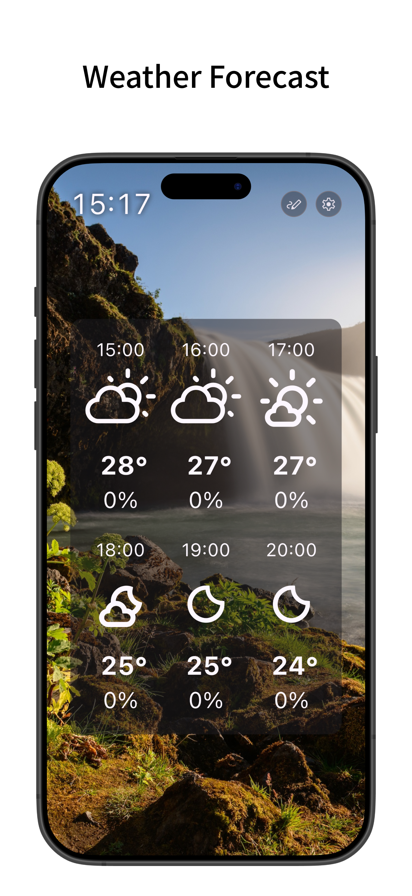 Room Screen: Clock & Weather screenshot 3