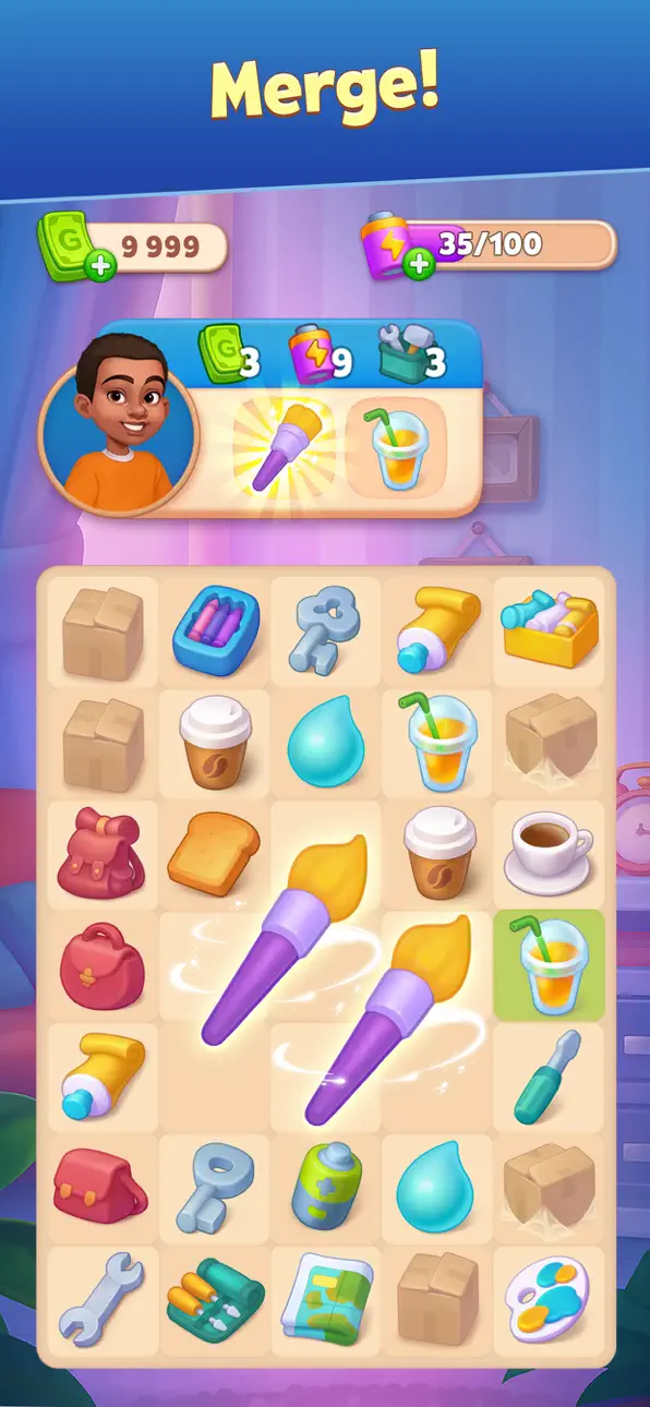 Road Trip: Merge Family Games! iOS Mod IPA screenshot 3 - iOS game interface