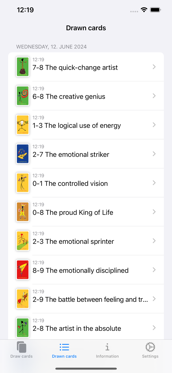 Opalia Numerologiekarten