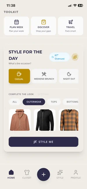 åura | AI Personal Styling screenshot 1