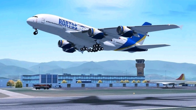 Airplane 3D Flight Simulator screenshot-3