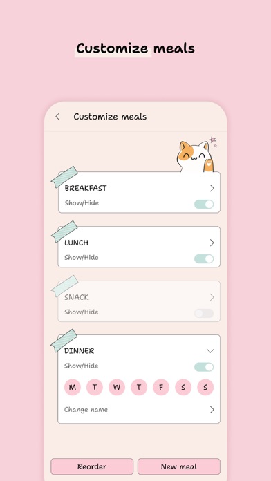 Meal Plan & Weekly Menu iPhone screenshot 5