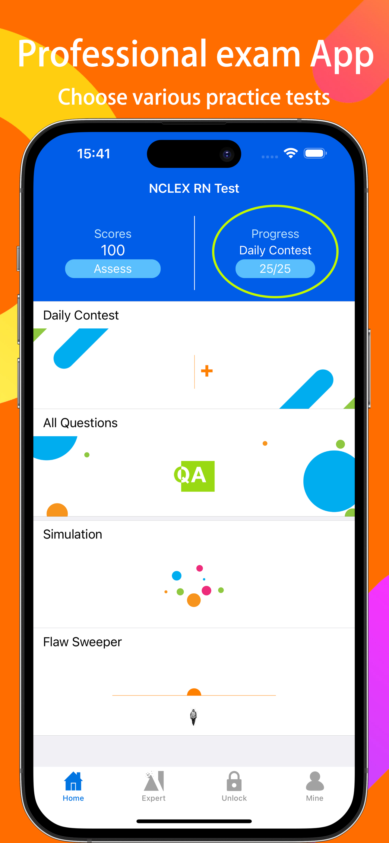 NCLEX RN Prep & Test