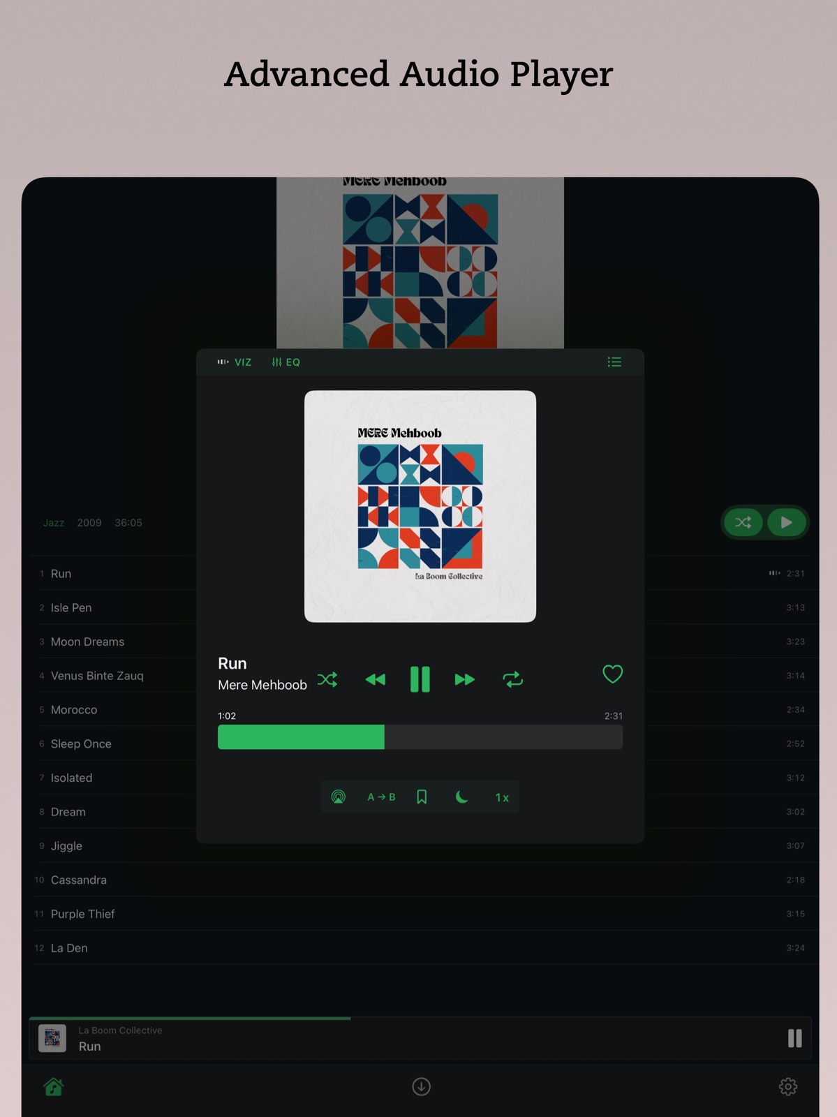 Muziqi - Pro Music Player ipad screenshot 2