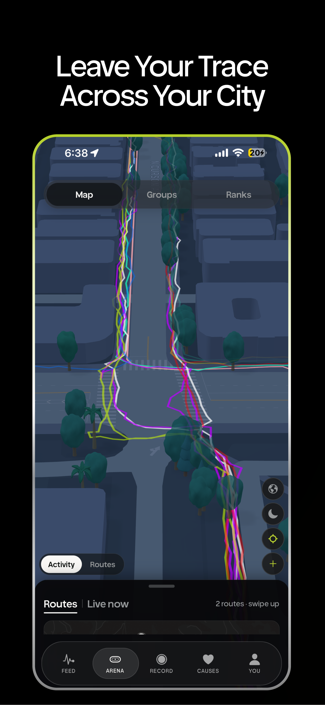 Backroute: Track, Meet, Share screenshot 7