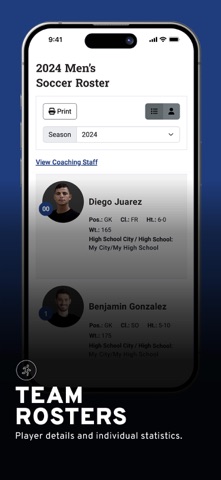Allegheny Mountain Collegiate iPhone screenshot