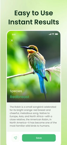 PixBird-Identify birds by AI iPhone screenshot