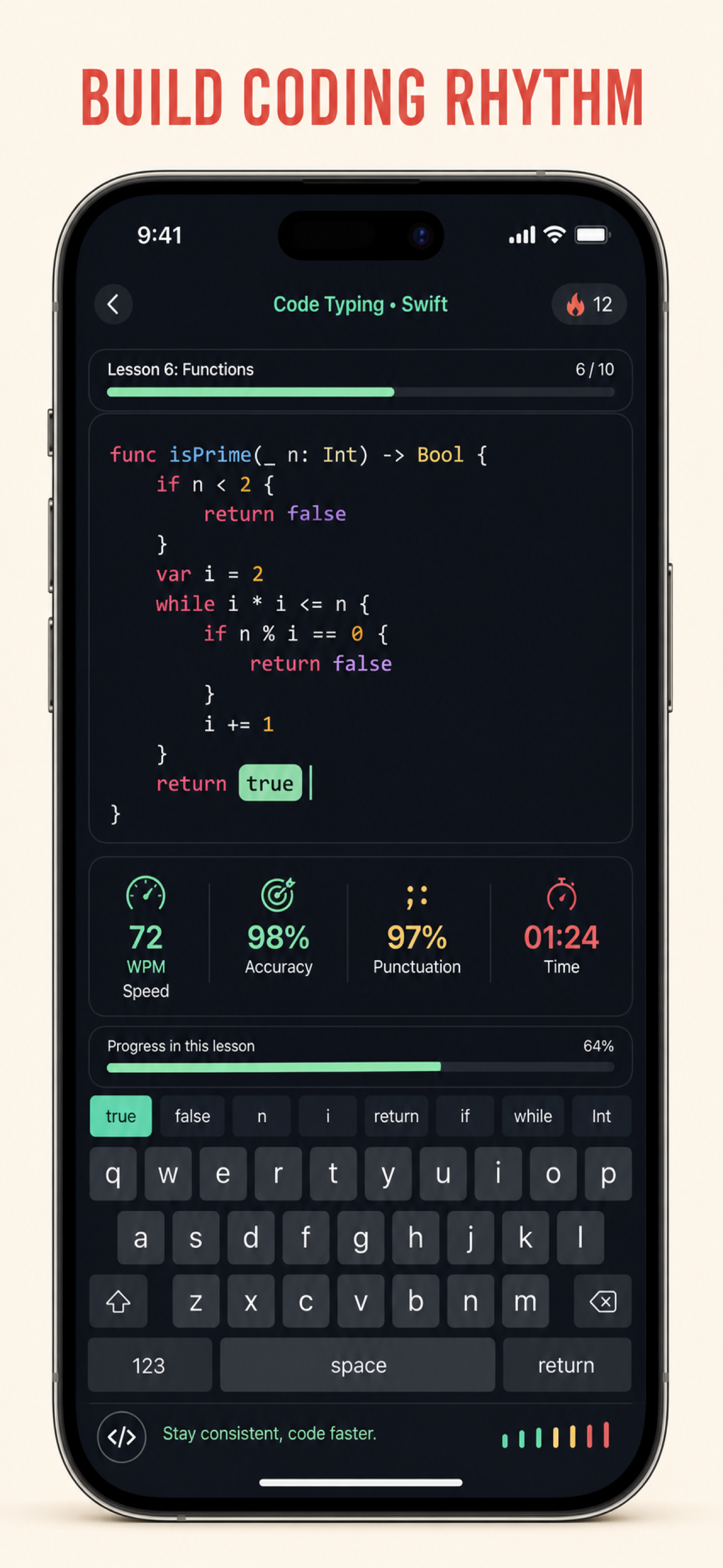 Learn to Type: Typing Tutor screenshot 6