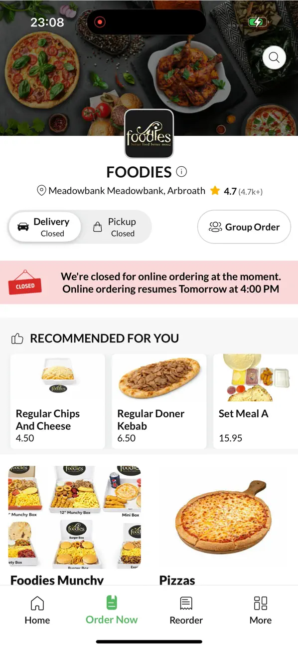 Screenshot #2 pour Foodies,
