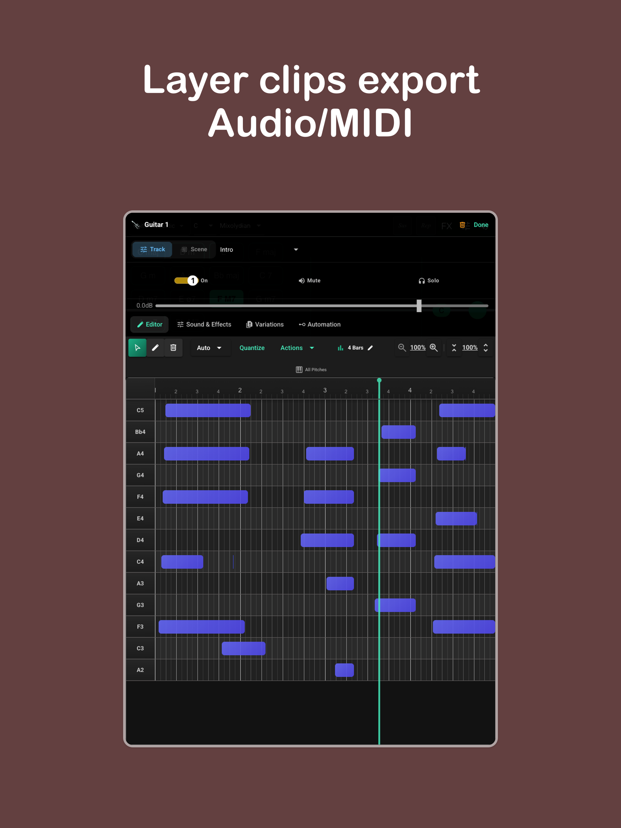 Melodic Guitar: Guitar Studio screenshot 11