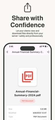 Gabcloud: WebDAV Client screenshot 3