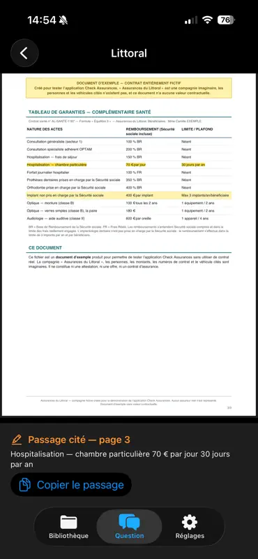 Check Assurances screenshot 5 of 6