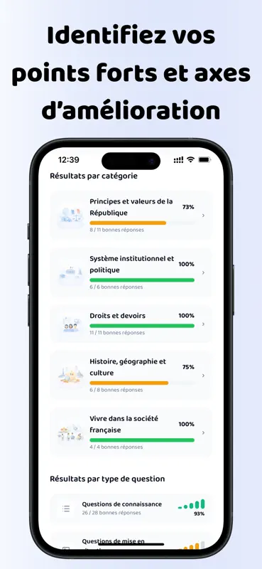 Examen Civique 2026 screenshot 7 of 8