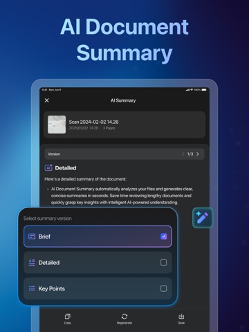Ora Scanner: Doc & Pdf Scanner iPad screenshot