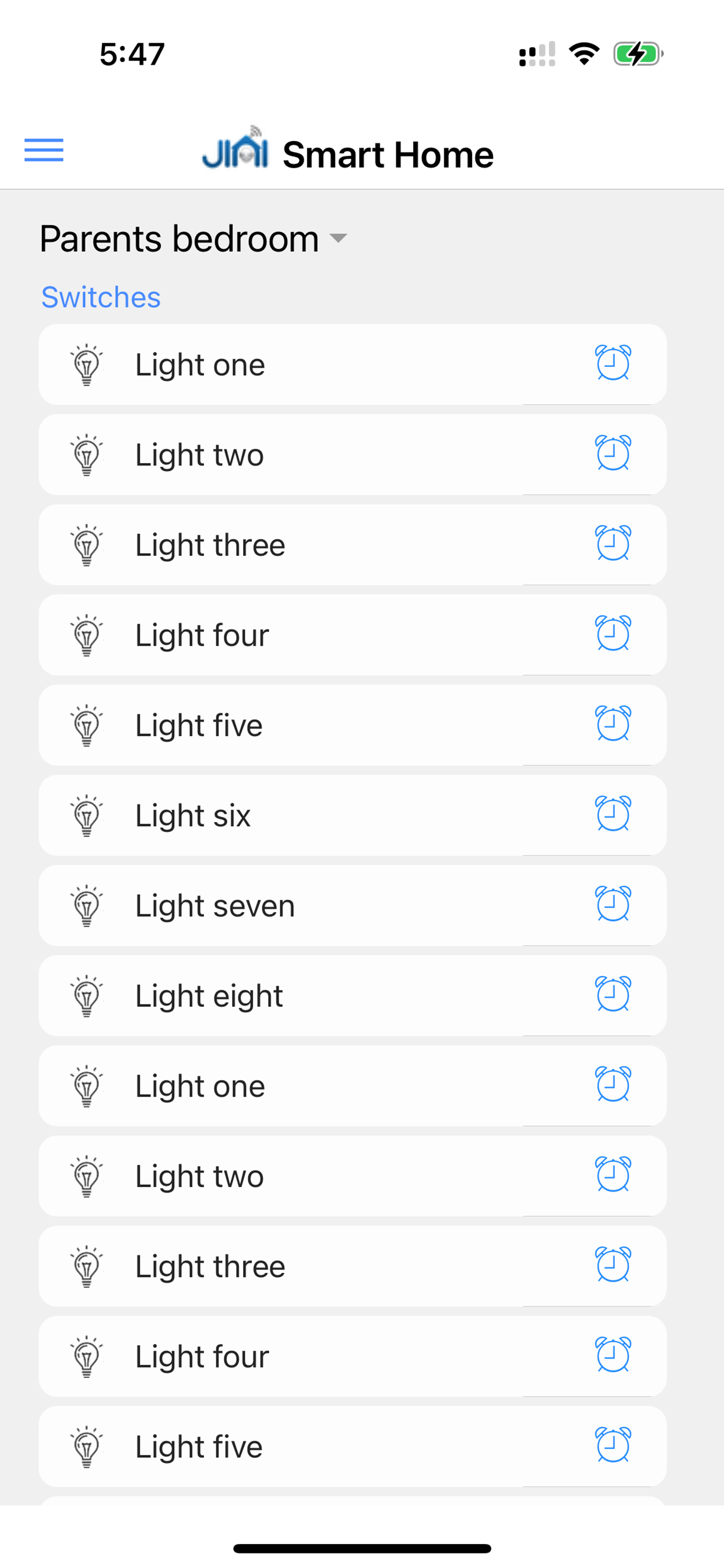 Jini Smart Home