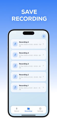 Reverse Audio - Record Singing Screenshot 5 of 5