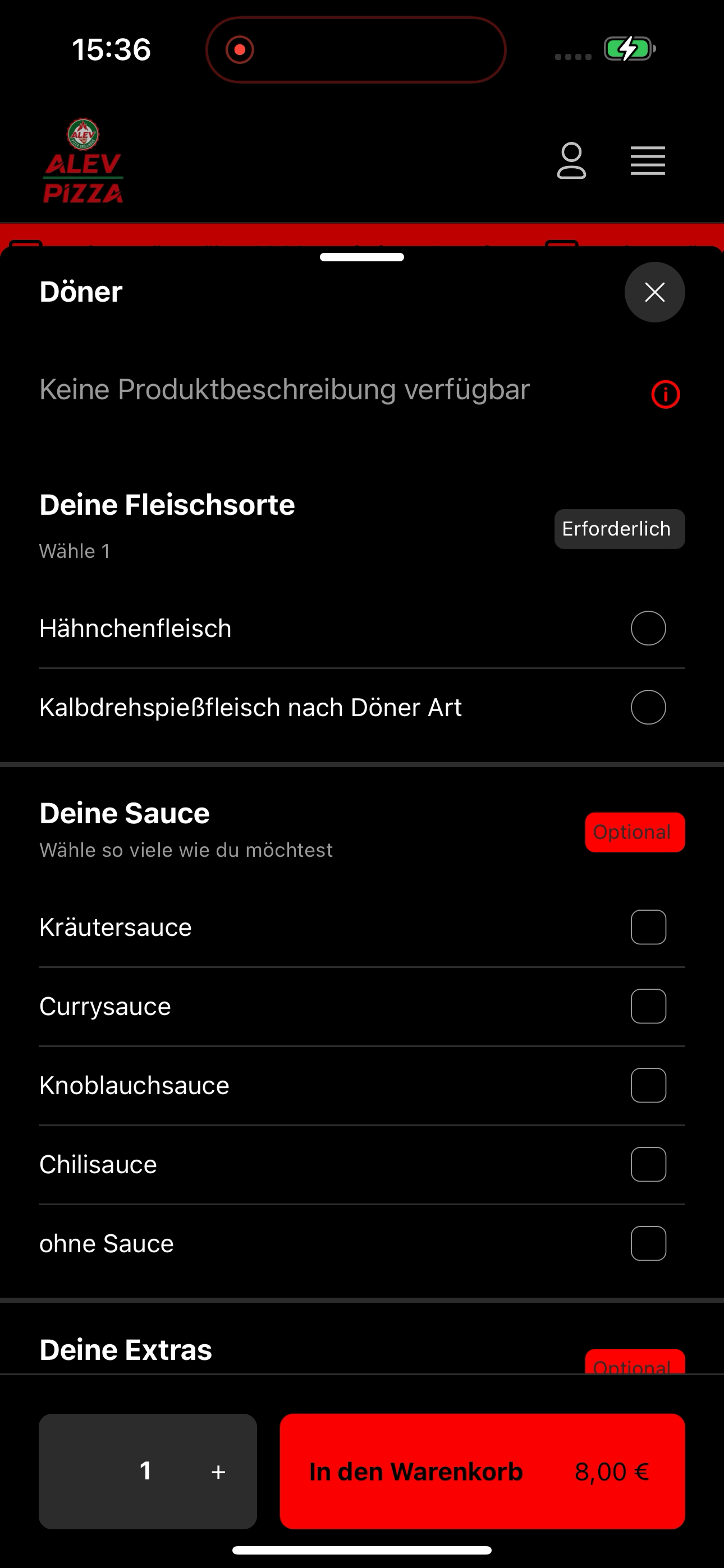Alev Pizza screenshot 4