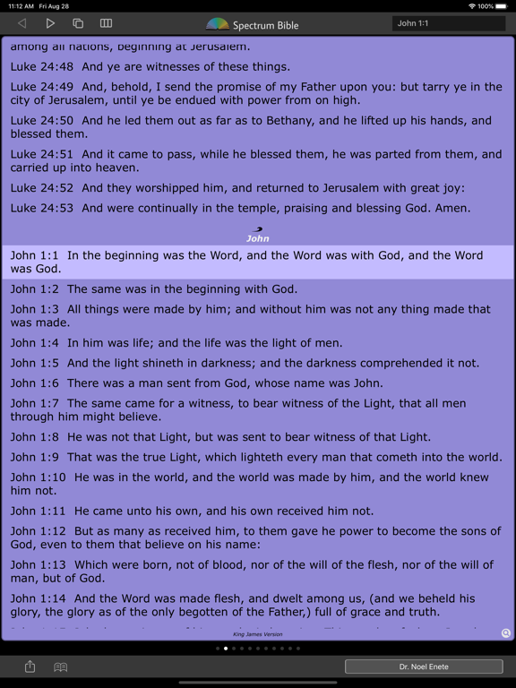 Screenshot #4 pour Spectrum Bible