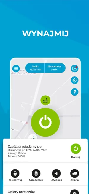 Quick Taxi & Hulajnogi screenshot 4