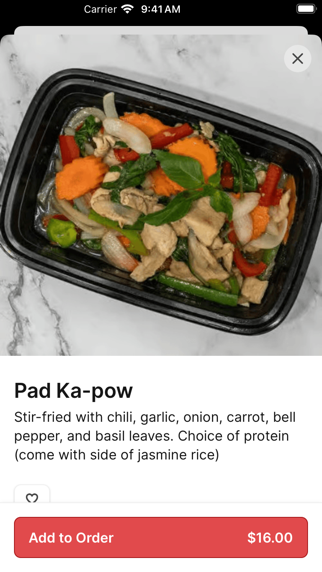 Easy Thai Bend iPhone screenshot 3 - Food & Drink app