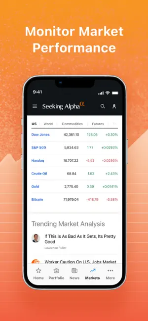 Seeking Alpha: News & Analysis screenshot 4