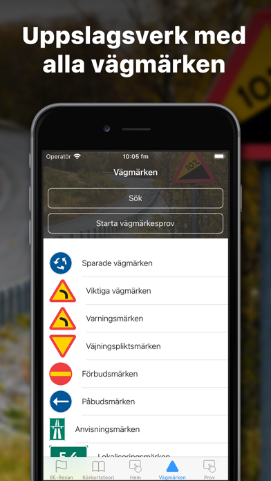 iKörkort BE Screenshot