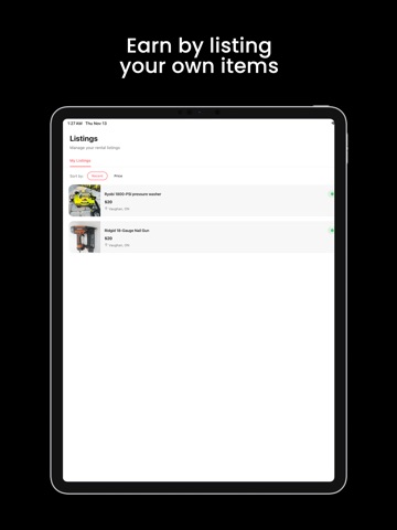 Circld - Rental Marketplace iPad screenshot