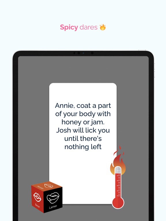 Duo: Game for couples iPad screenshot 3 - Entertainment app