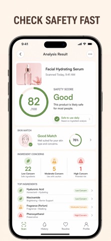 Skincare Ingredient Scanner Screenshot 2 of 10
